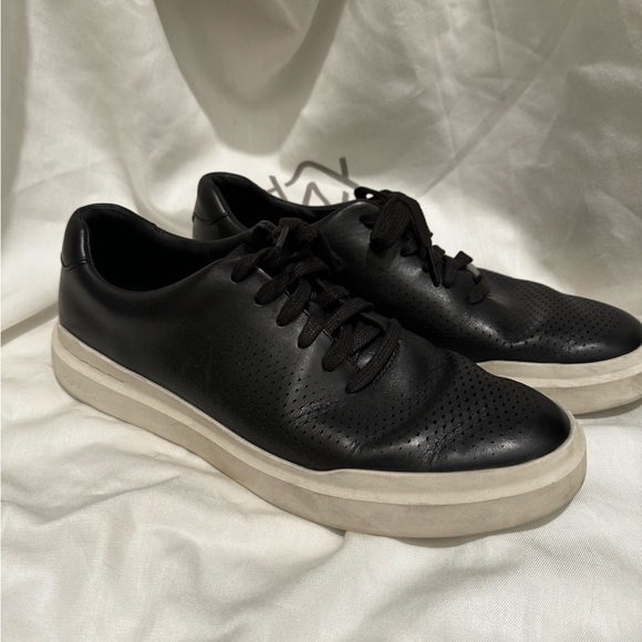 Men’s Leather Cole Haan Laser Cut sneakers - Picture 1 of 6